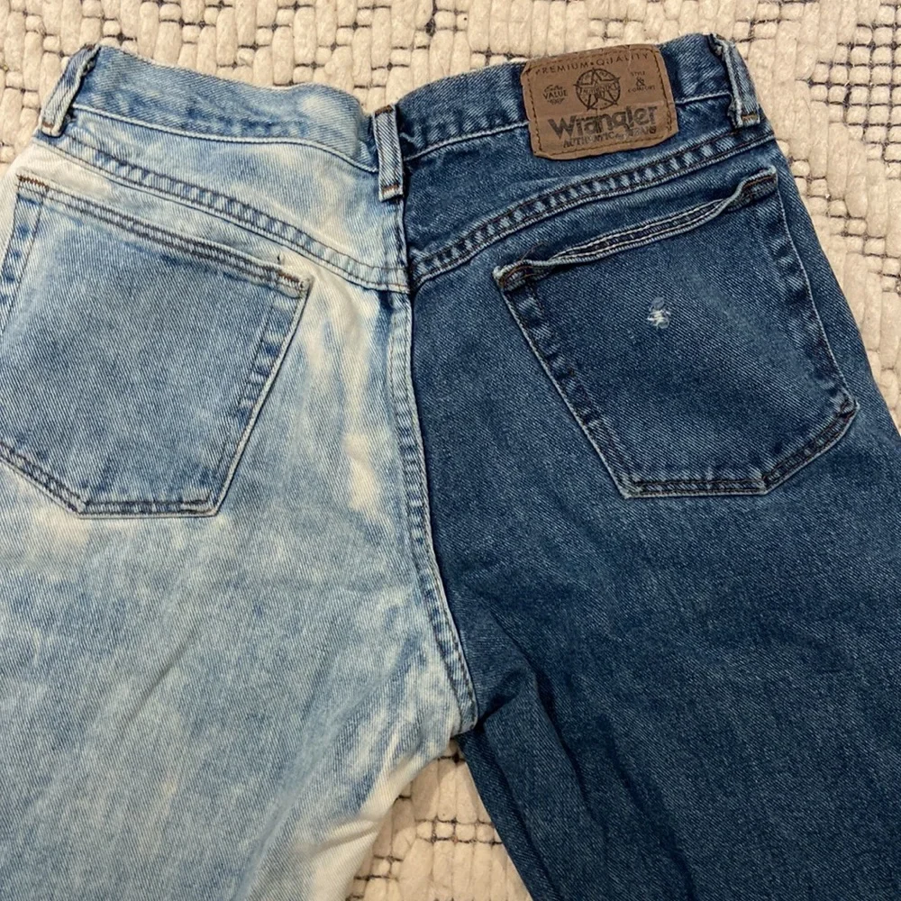 Custom two toned boyfriend jeans - Picture 4 of 5
